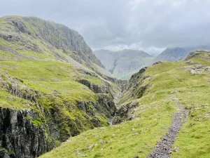 Scafell Pike and Lingmell – the Less-Trodden Way