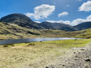 Styhead Tarn and Sprinkling Tarn