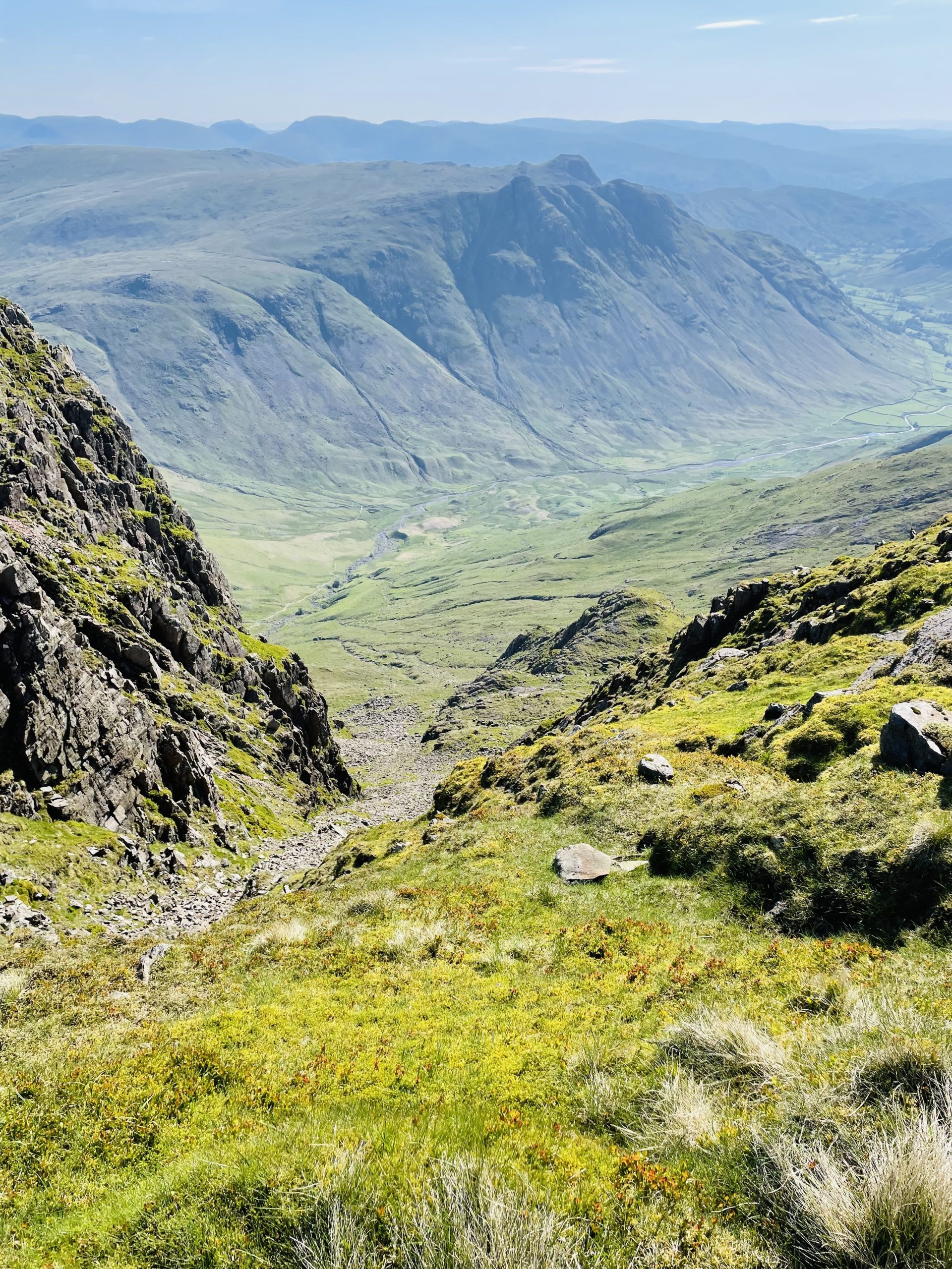 Bow Fell from Langdale
